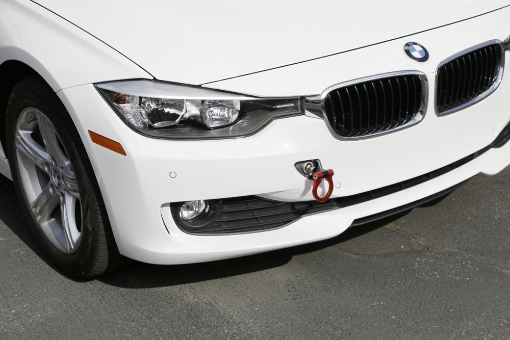 Red Anodized Aluminum Tow Hook For BMW 3 4 5 Series & MINI – Racing Style
