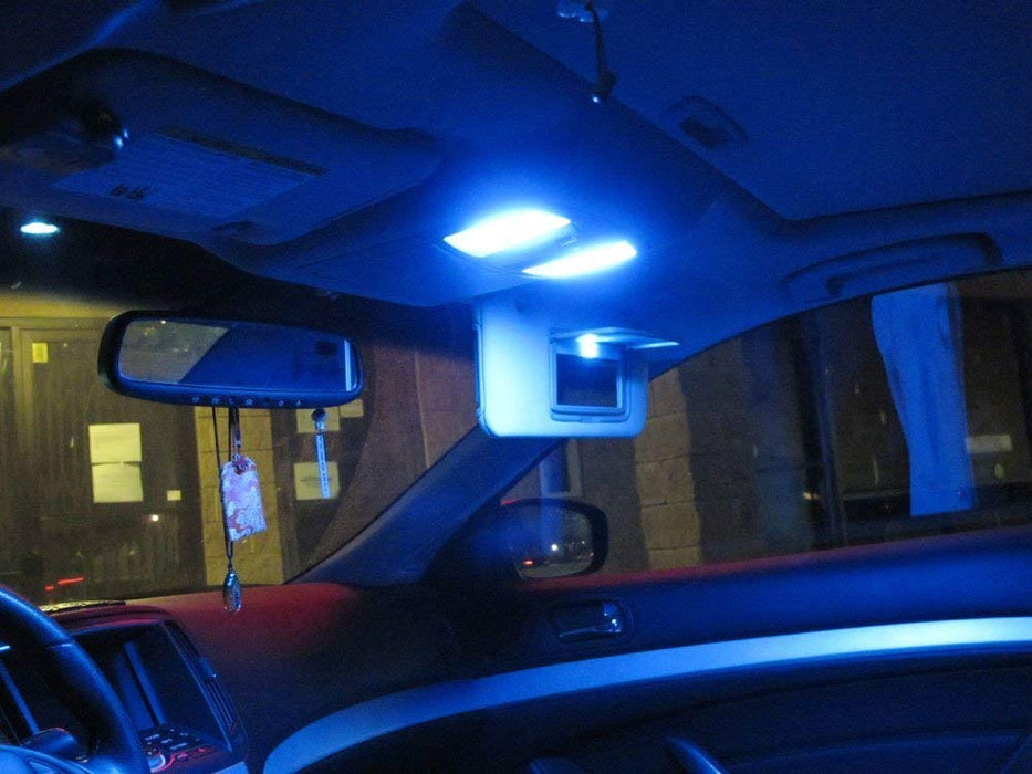 (10) Blue 1-LED 168 175 194 2825 W5W T10 LED Bulbs For Car Interior Lights, etc