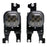 Full 2x2 LED Fog Light Kit w/ Bracket/Wirings For 2008-10 Ford F250 F350 F450 SD
