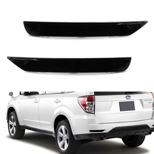 OE-Spec Smoked Lens Rear Bumper Reflector Lens Assy For 09-18 Subaru Forester