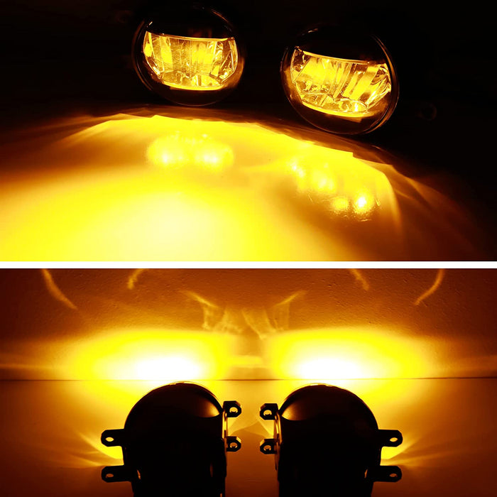 Lexus F-Sport Style Amber Yellow LED Fog Lamp Kit For 2013-15 GS350 GS460 GS450h