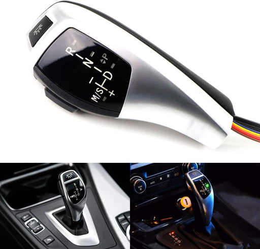 F30 Style LED Illuminated Shift Knob Gear Selector Upgrade For BMW E90 E92 E93..