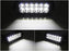 8" LED Light Bar Kit Universal Fit For ATV UTV Grill, Hood & Handles, Includes (1) 36W High Power Double Row LED Light Bar & Front Grille/Center Hood/Handlebar Mounting Bracket-iJDMTOY