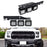 Lower Bumper Mount High Power LED Fog Lighting Kit For 17-up Ford Raptor, Includes (6) CREE 2x3 LED Pod Light, Heavy Duty Mounting Brackets & On-Off Relay Wiring-iJDMTOY