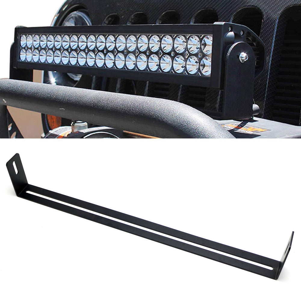 Universal 20-22" LED Light Bar Cradle Mount U-Bracket For Truck SUV Jeep 4x4 ATV