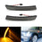 (2) Smoked Lens Amber LED Front Sidemarker Lamps For 02-08 MINI Cooper R50 R52 R53 1st Gen-iJDMTOY