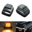 Clear or Smoked Lens Amber LED Front Turn Signal Lamps For 90-up Mercedes W463 G-Class G500 G550 G600 G55 G63 AMG w/ White LED Position Lights-iJDMTOY