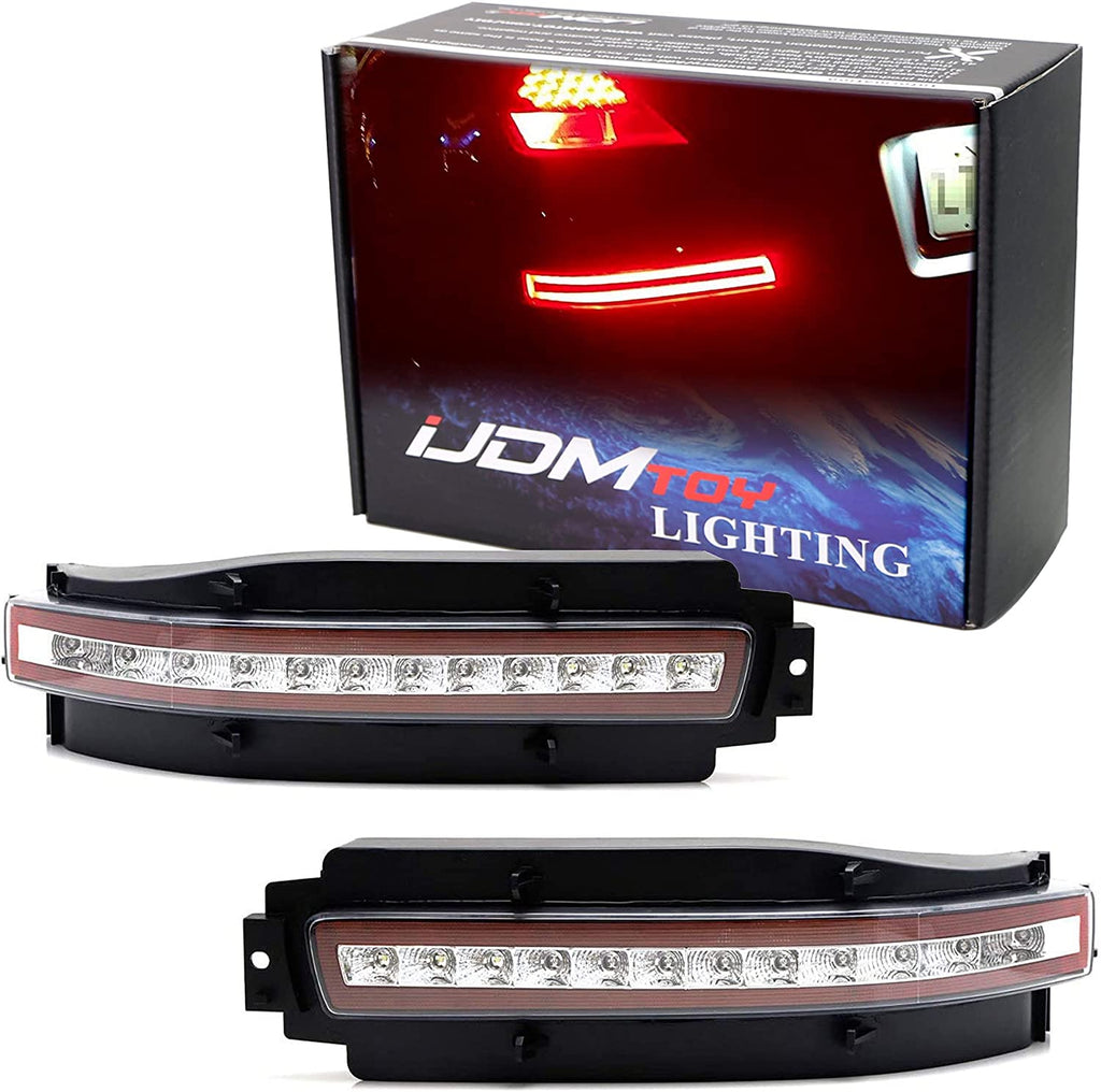Clear Lens Sequential LED Turn Signal, Backup, Brake Lamp For 03