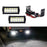 Rear Bumper Mount Searchlight Reverse LED Light Bar Kit For 2012-up Toyota Tacoma, 2014-up Tundra, (2) 36W High Power LED Lightbars, Bumper Frame Mounting Brackets & On-Off Switch Wiring-iJDMTOY