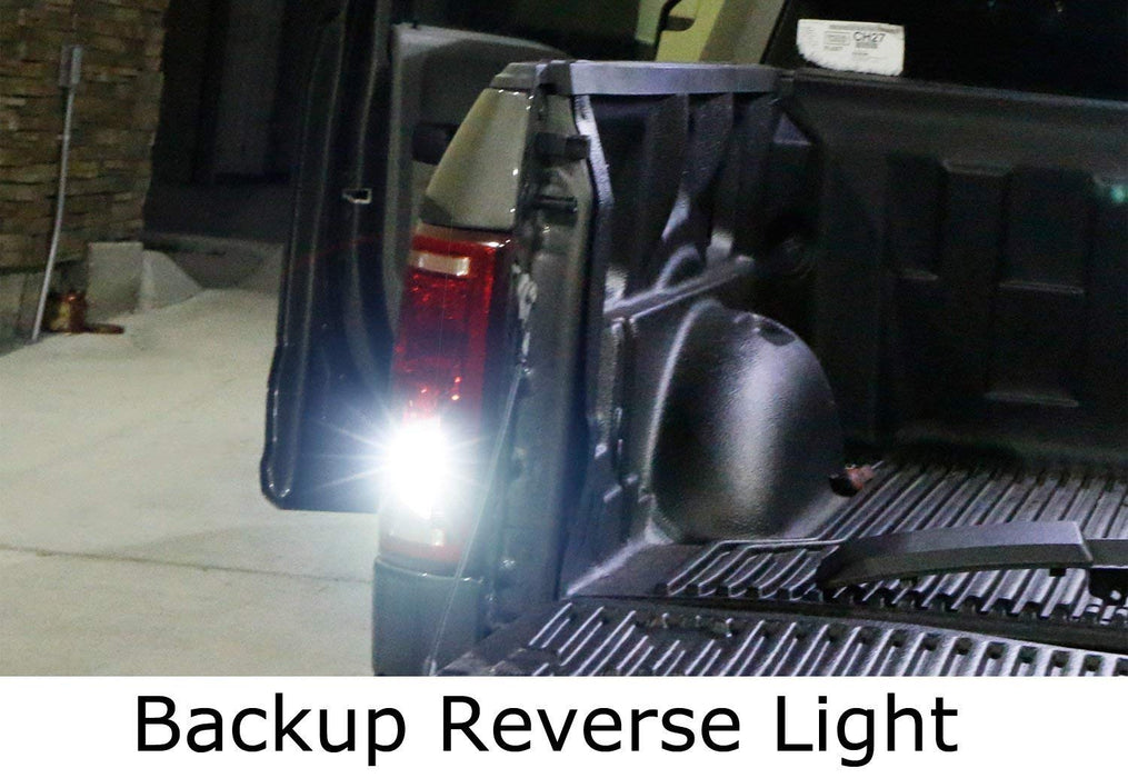 LED License Plate, Backup, High Mount Light Combo Kit For 15-18 Silverado Sierra