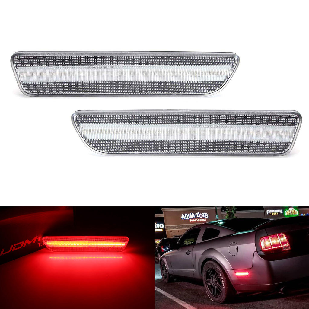 LED Rear Bumper Side Markers - RGB (MUSTANG 05-09 - Foto 11