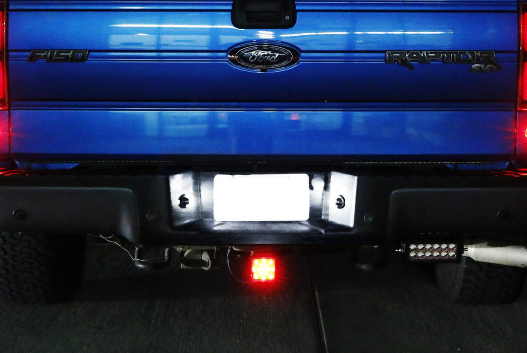 OE-Fit 3W Full LED License Plate Light Kit For Ford F150 Ranger Raptor Explorer