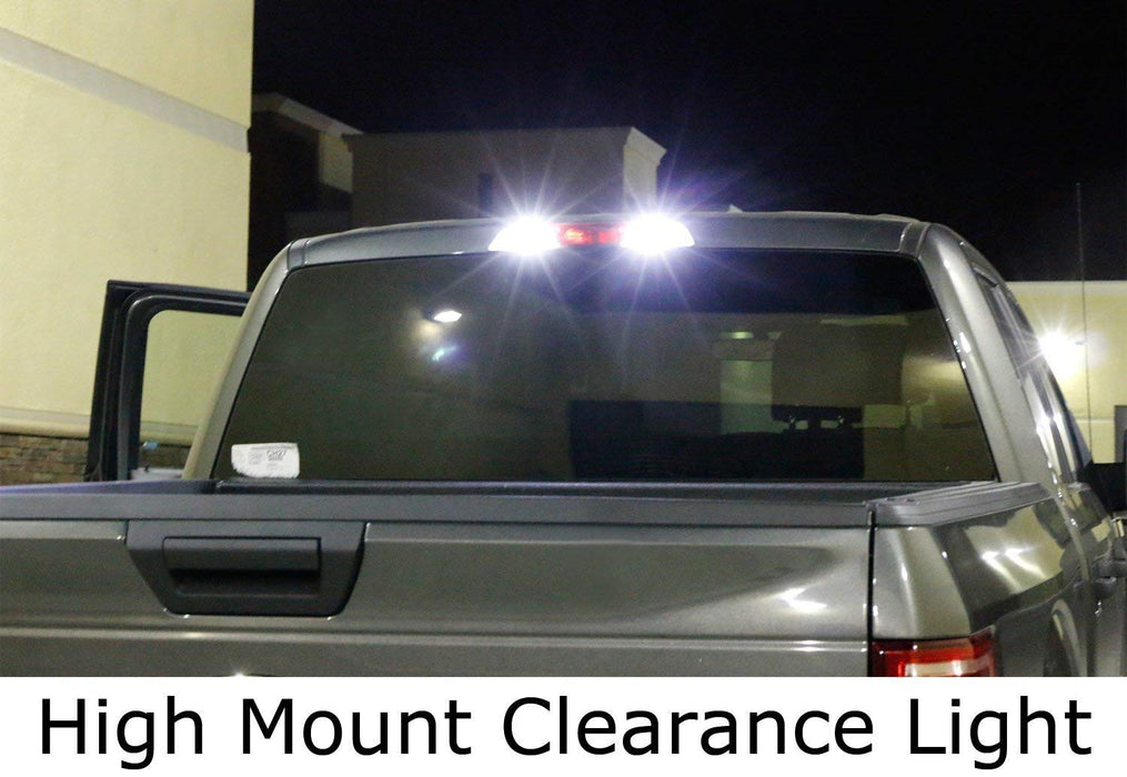 LED License Plate, Backup & High Mount Lights Combo Kit For 2004-15 Nissan Titan