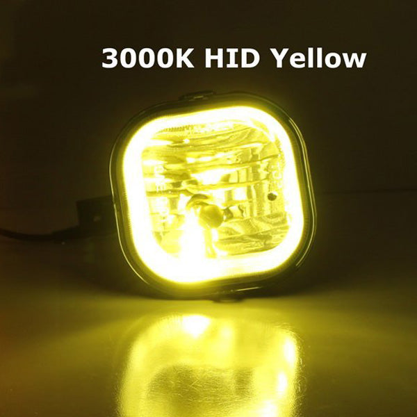 (2) 3000K Yellow High Power P13W LED Bulbs For Daytime Running Lights Fog Lamps