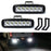 Under Bumper LED Reverse Light Bar Kit For 2015-up Ford F150 & 17-up Raptor, Includes (2) 9W High Power LED Light Bars & Under Bumper Bolt-On Mounting Brackets-iJDMTOY