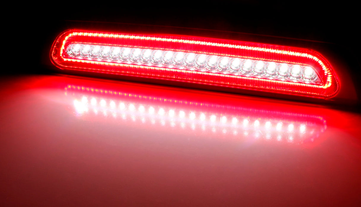 Smoked Lens Strobe LED High Mount Third Brake Light For 2007-2021 Toyota Tundra