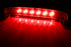 Dark Smoked Full LED High Mount Third Brake Light For 06-11 Honda Civic EX Coupe
