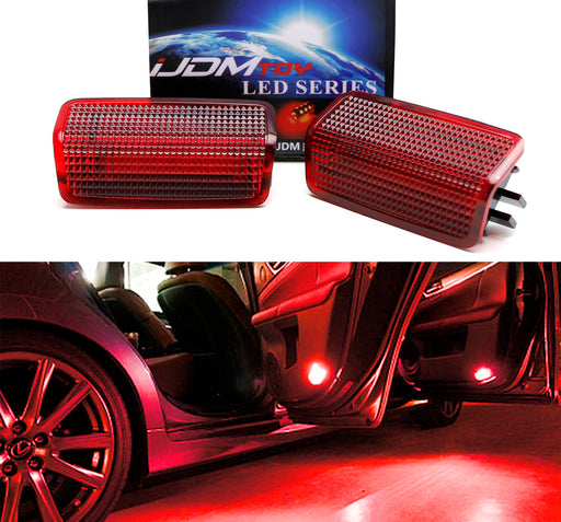 OEM-Replace Red Full LED Side Door Courtesy Lights Assy For Lexus or Toyota