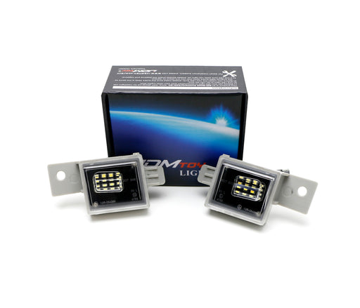 OE-Fit Full LED License Plate Lights Kit For Silverado GMC Sierra 1500 2500 3500