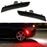 Dark Smoked Lens Rear Red Full LED Side Marker Lights For 2016-up Chevy Camaro