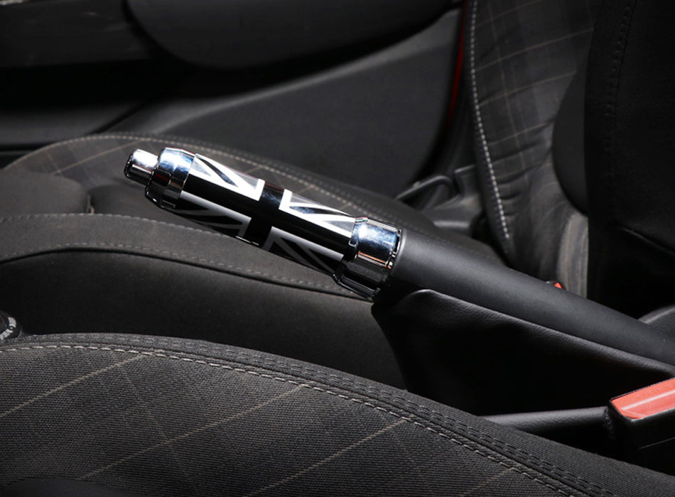 Black/Grey UK Union Jack Handbrake Handle Grip For Gen3 MINI Cooper F5 ...