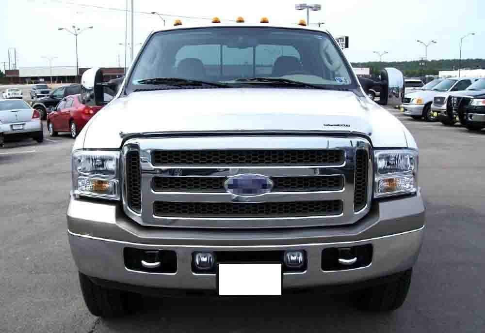 OE-Spec LH/RH Fog Lamp Mounting Brackets ONLY For 2005-2007 Ford F250 F350 F450
