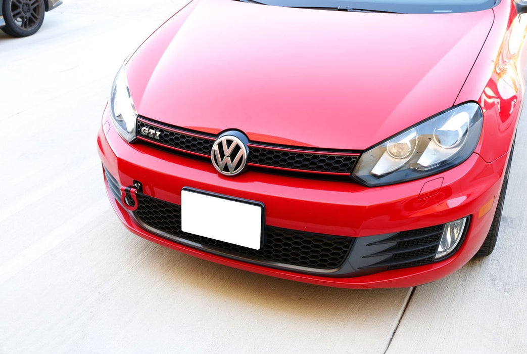 Track Racing Style Aluminum Tow Hook Ring For VW Golf GTI R32 Rabbit J —  iJDMTOY.com