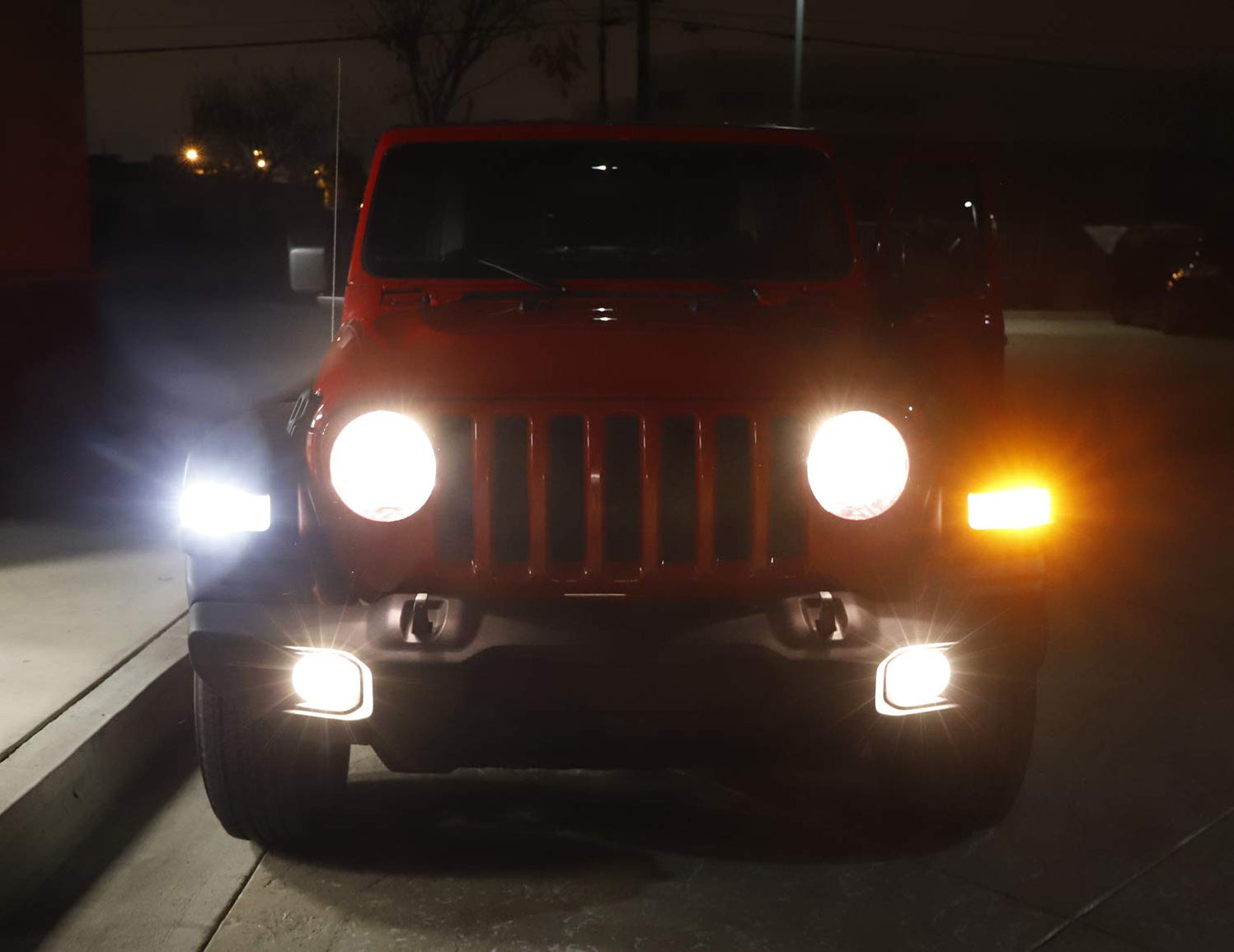 Switchback LED Bulbs For 18up Jeep Wrangler JL Turn Signal Light DRL