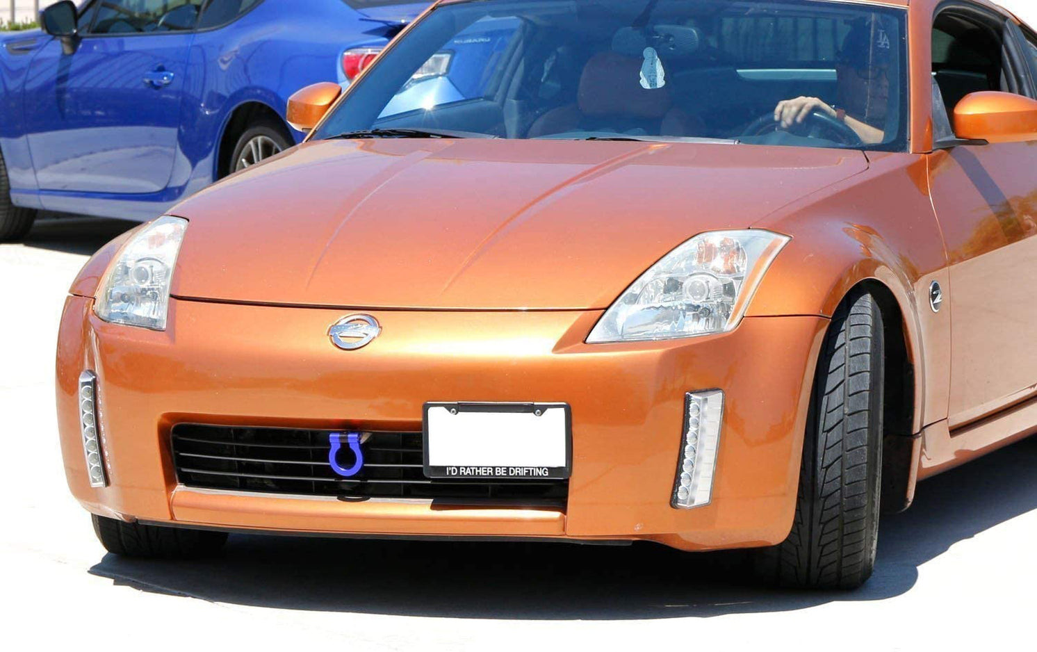 AutoTecknic Aluminum Track Ready Tow Hook - Nissan 350Z (2003-2004)