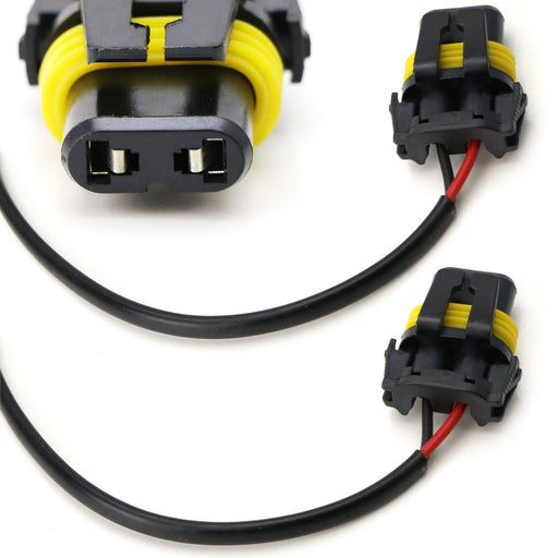 9006 9012 HB4 Female Adapter Wiring Harness Sockets For Headlight Fog Lights