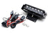 Behind Spare Tire 30W Mini SR LED Light Bar Kit + Bracket/Relay For Wrangler JK
