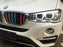 Exact Fit ///M-Color Grille Insert Trims For BMW F25 X3 F26 X4 Kidney Grill