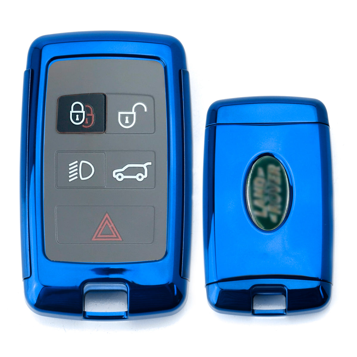 3pcs/set White Tpu Car Key Case Protective Cover To Prevent Scuffs