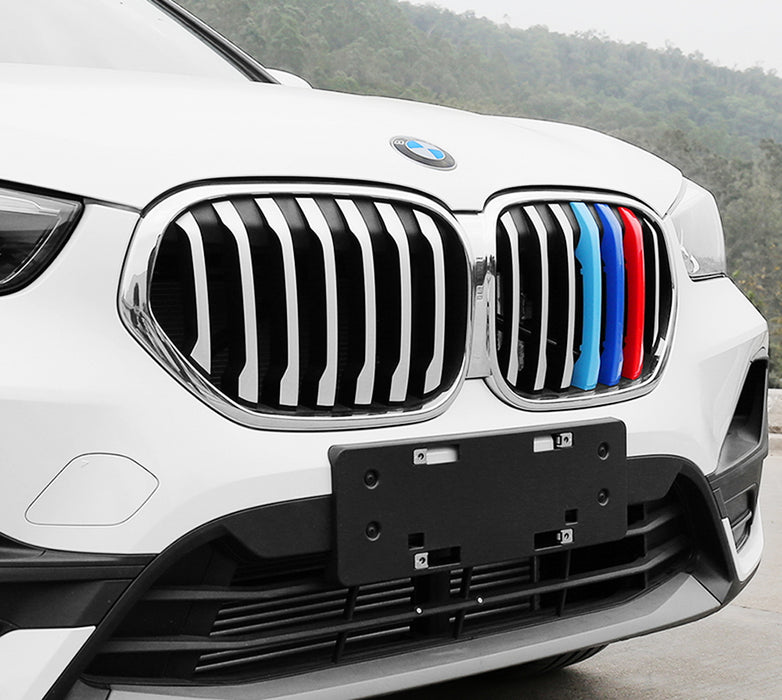 ///M-Colored Grille Insert Trims For 2020-up BMW F48 X1 LCI Model Kidney Grills
