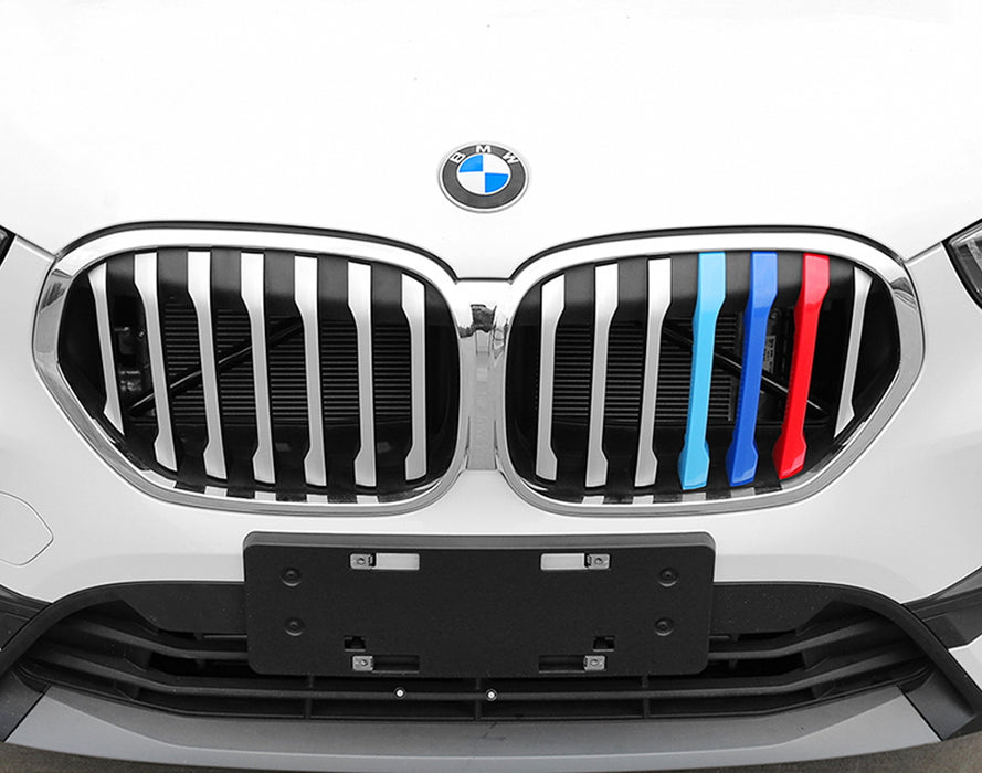 ///M-Colored Grille Insert Trims For 2020-up BMW F48 X1 LCI Model Kidney Grills