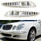 OE-Spec Clear Front Side Marker Lamp Housings For 2003-06 Mercedes W211 E-Class