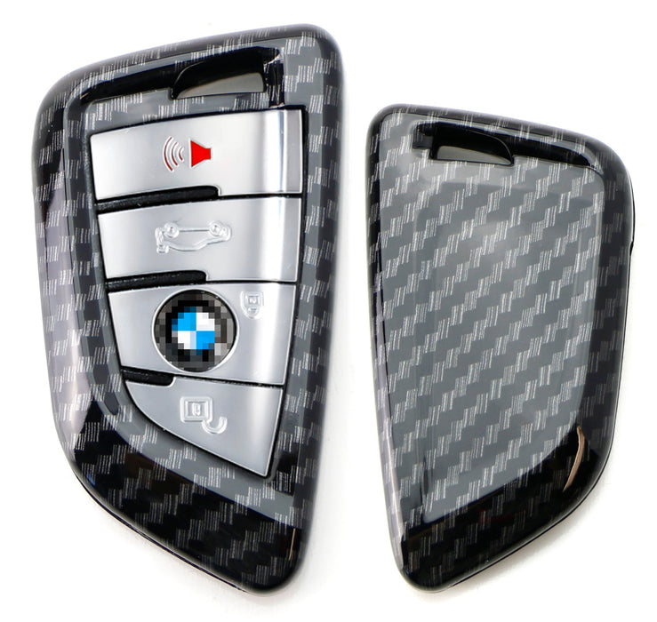 1set Car Key Case & Keychain Compatible With BMW, Key Fob Cover