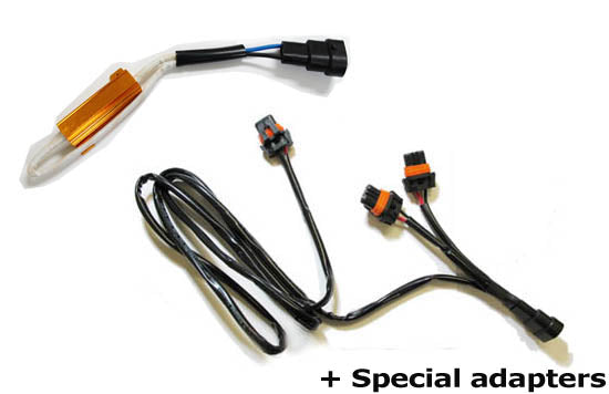 Special LED Daytime Running Light Decoder Wiring Relay Kit — iJDMTOY.com