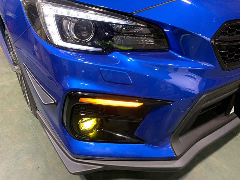 Front Turn Signal LED Hyper Flash Fix Decoder Wires For 2015-21 Subaru WRX/STI