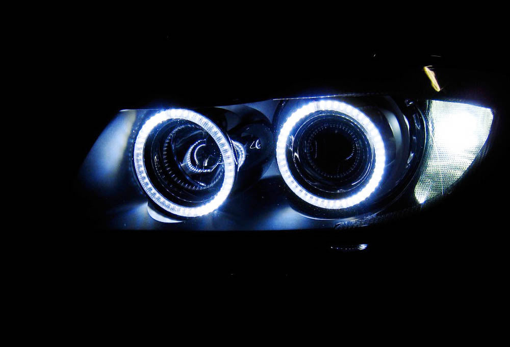 Amber/White Switchback LED Angel Eyes Halo Ring Lighting Kit For 2013-up Scion FR-S (Toyota FT-86) Subaru BRZ