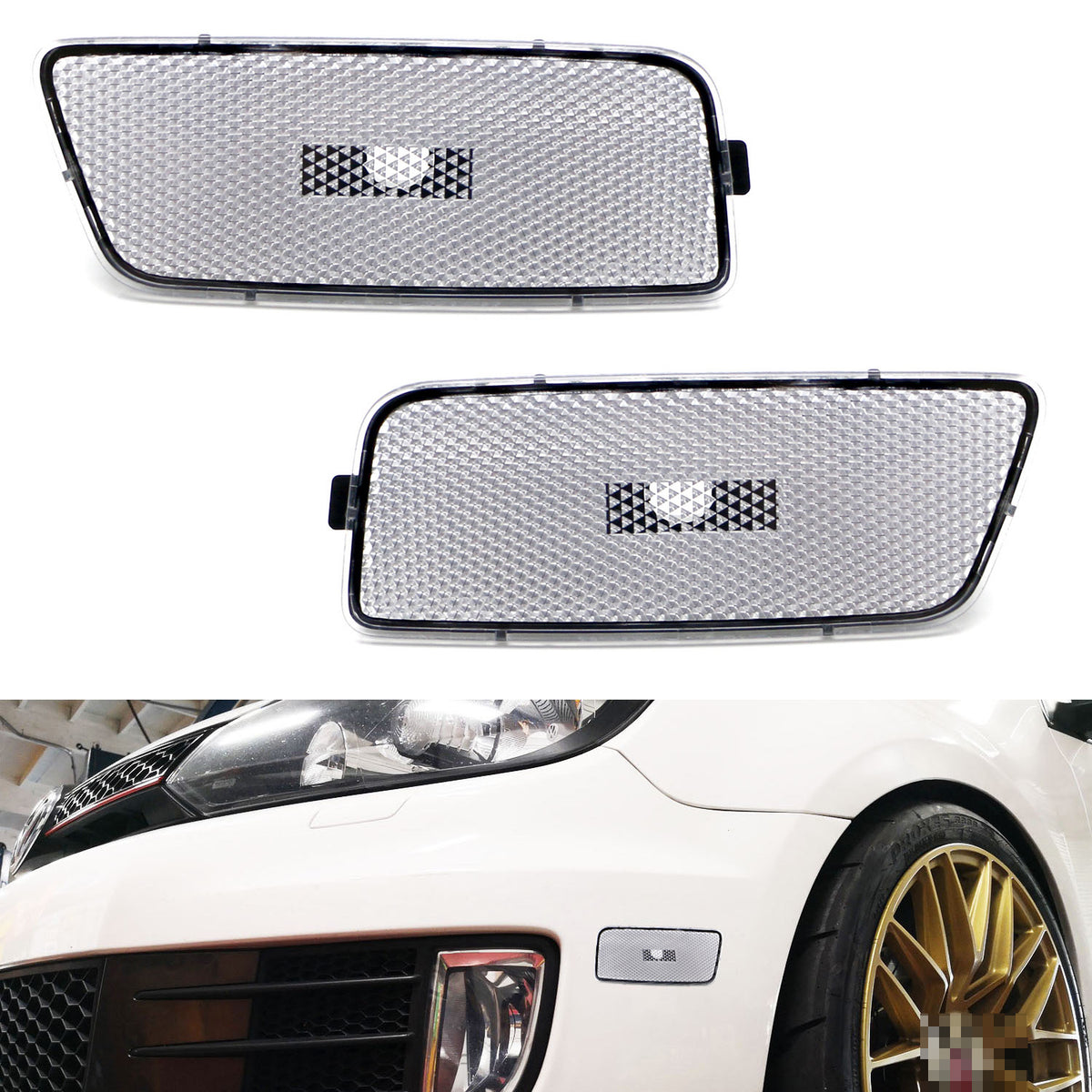 For Golf 7 Mk7 2014 2015 2016 2017 Car Headlight Cover Clear Lens Headlamp  Lampshade Shell (left Si