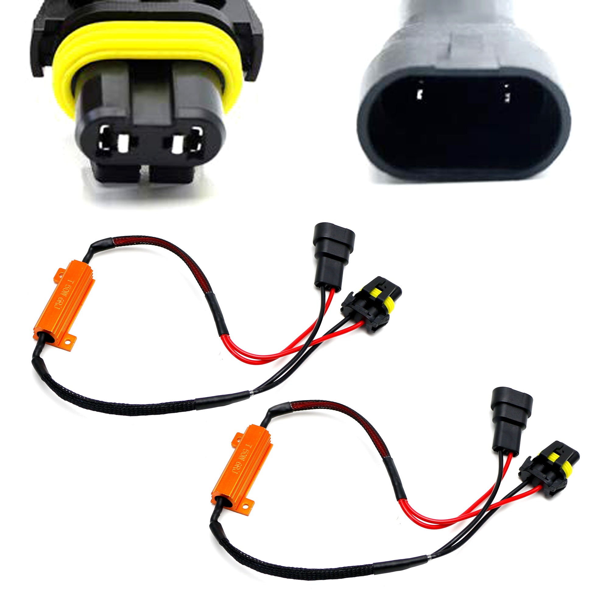 Plug-N-Play Error Free Decoder Wiring For 9005 9006 LED Bulbs on Fog L ...