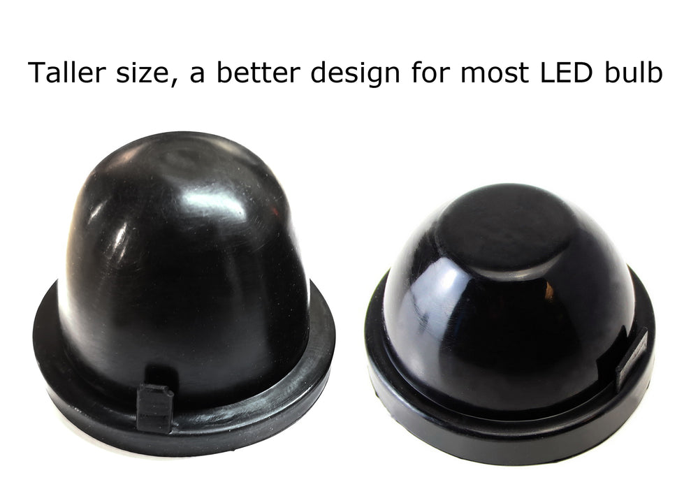 90mm Rubber Housing Seal Caps For Headlight Install Xenon Headlamp Kit, Retrofit