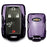 Purple Metallic TPU Key Fob Protective Case compatible with Chevy Colorado