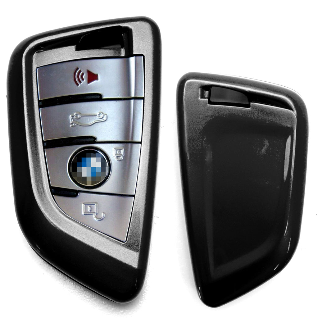 Real/Genuine Black Carbon Fiber Smart Key Fob Shell For Chrysler Dodge Jeep  — iJDMTOY.com