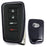Chrome Black TPU Key Fob Case For Lexus IS ES GS LS RC NX RX LX 200 250 350, etc