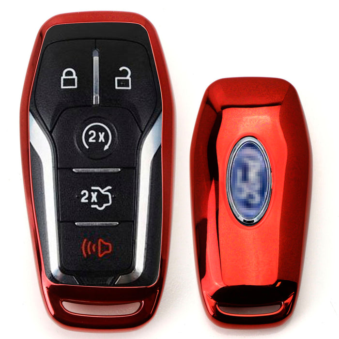 Ford Car key cover Red