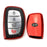 Chrome Red TPU Key Fob Case For 2014-up Hyundai Tucson IX35 Keyless Entry Fob