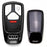 black chrome tpu key fob case compatible with Audi A4