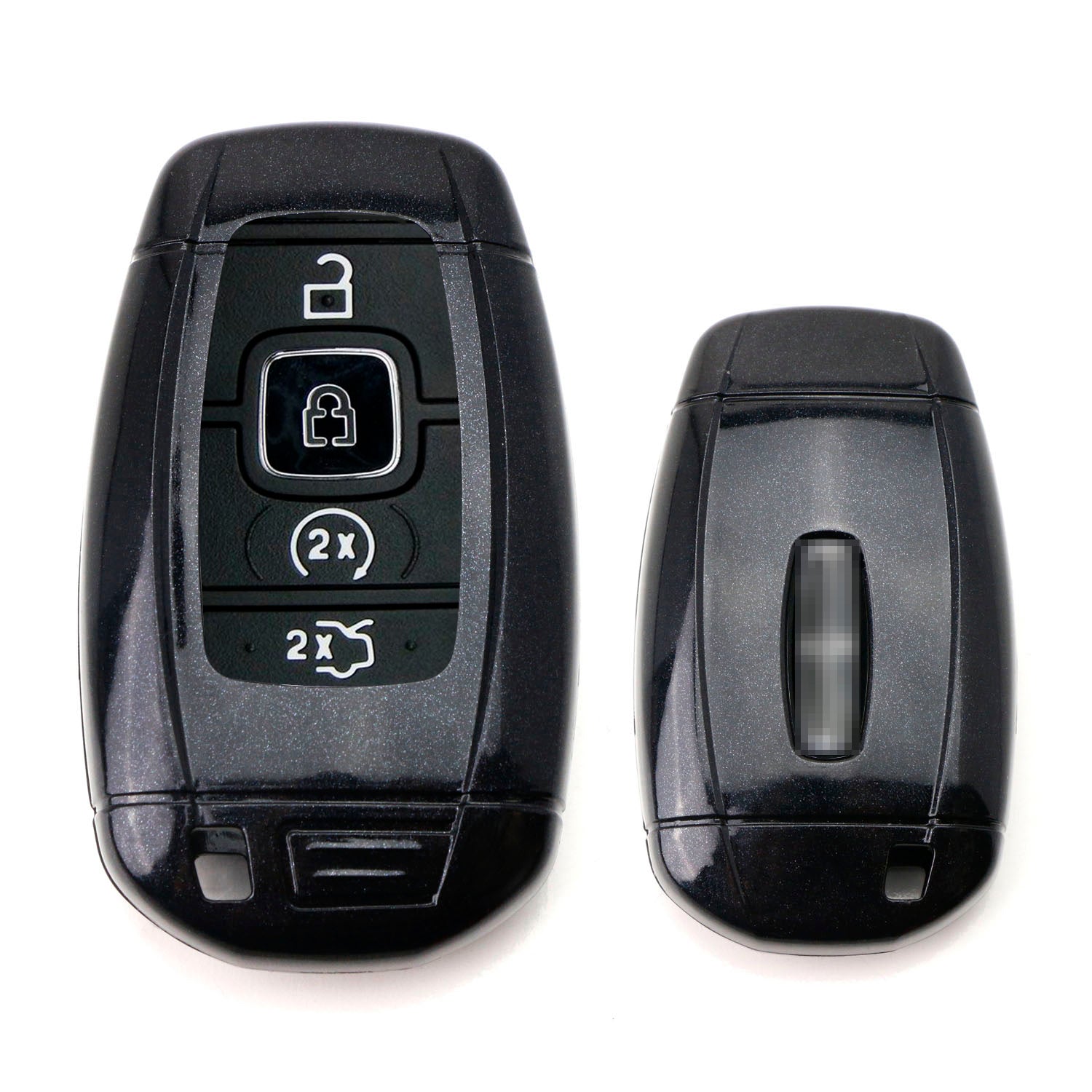 Glossy Black Key Fob Shell Cover For 18-up Lincoln MKZ MKC Navigator C ...